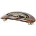 Buy Caravan Large Oval Handmade Soft Animal Insert Barrette - Tortoise Shell Border | International Shipping Available - Buy Online on SooperMarket.com