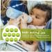 10-Pack Mam Lid Milk Airtight Plastic Glass - Replacement Caps for Bottles | Compatible with Water Holders & Breastfeeding | Green 4.3x4.3x1.5cm - Buy Online on SooperMarket.com