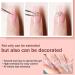 Poly Nail Gel Kit With Lamp UV 3 Color Nail Builder Gel Full Set With Chrome Nail Powder Poly Nail Extension Gel For Beginner False Nail Crystal Gels Enhancement For Women Gift (ClearWhitePink) - Buy Online on SooperMarket.com
