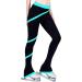 NY2 Sportswear Figure Skating Spiral Polartec Polar Fleece Pants - Medium Turquoise - Buy Online on SooperMarket.com