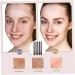Baluue 10 Pcs Eye Shadow Brush Dual Ended Makeup Brush Sponge Applicator Makeup Applicator Stainless Steel 5.8X0.7X0.5CM Black - Buy Online on SooperMarket.com
