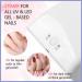 ANGNYA 30W UV Nail Lamp for Gel Nails - Professional Nail Dryer with 2 Timers - Portable UV Lamps for Nail Art at Home and Salons (White) - Buy Online on SooperMarket.com