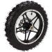 Front Wheel Tyre Durable Wear Resistant Front Wheel Assembly High Friction Rubber Metal for Off Road Vehicle - Buy Online on SooperMarket.com