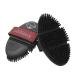 LeMieux Flexi Soft Body Brush for Horses - Black - Synthetic Bristles - Ergonomic Shape - One Size One Size Black