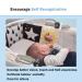 Baby Steps Angel Bear Black White High Contrast Baby Soft Cloth Book Tummy Time Toys Baby Safe Mirror Teether Early Educational for Infants Toddlers Sensory 0-3 Yrs Newborn Crinkle Book for Babies - Buy Online on SooperMarket.com