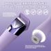Buy Bikini Trimmer for Women - 2 in 1 Electric Shaver & Waterproof Pubic Hair Remover - USB-C Charging Painless with Dual Lights in Purple - Buy Online on SooperMarket.com