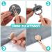 Pacifier Clip for Boys and Girls Binky Holder Pacifier Holder Soother Clip Food Grade Silicone Fits All Pacifiers - One-Piece Wooden Clips Design Pacifier Clip 3 Pack apricot light grey sand - Buy Online on SooperMarket.com