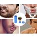 Portable Shaving Brush for Men - Soft Hair Blue Handle Barber Brush for Travel & Facial Shaving - Buy Online on SooperMarket.com