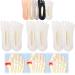 LSNTUU Orthoes Bunion Relief Socks for Women Orthopedic Toe Compression Sock Orthopedic Bunion Corrector Socks (white 3pair)