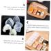 ABOOFAN 4pcs Rice Ball Mold Sushi Press Mold DIY Bento Molds Rice Ball Maker Suite Child Triangle White Pp - Buy Online on SooperMarket.com