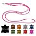 Dog liner Small dogs / large dogs 2m / 2.40m / 2.80m / 3.50m / 5m Double linen adjustable (2m x 12mm pink) 2m x 12mm pink