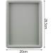 Tegg Bead Design Board 26.5x20x2cm - Gray Flocked Jewelry Organizer Tray for DIY Necklace Bracelet Making - Craft Design Board for Jewelry Makers - Buy Online on SooperMarket.com