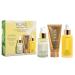 KORA Organics Nourish & Glow Trio Gift Set with Noni Glow Plumping Face Oil Turmeric Exfoliating Mask and Milky Mushroom Cleansing Oil (3 Items)