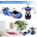 FAFUGANIA Remote Control Car Transform Robot RC Car - 2.4Ghz, 360 Degree Rotating, Drifting Police Toy 1:18 Scale Boys Blue - Buy Online on SooperMarket.com