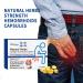 Likmind Heca Natural Herbal Hemorrhoid Relief Capsules - Rapid Treatment (1Box-7Pcs) - Buy Online on SooperMarket.com