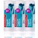 Profissimo Carry Handle Garbage Bags 50L - Tear-Resistant & Liquid-Tight 3 Packs (60 Bags Total) - Ideal for International Shipping - Buy Online on SooperMarket.com