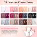 AZUREBEAUTY Dip Powder Nail Kit - 24 Colors Glitter & Electric Nail Drill | Complete Manicure Set with Base Top Coat & Activator - Buy Online on SooperMarket.com