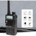 BaoFeng UV-5R 8W 2Pack Handheld Ham Radios with High Gain Antenna and Programming Cable - VHF & UHF - Buy Online on SooperMarket.com