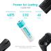 Buy 1.5V AA Rechargeable Batteries - 3500mWh High Capacity 1500 Cycles Fast Charge - 4 Pack Sky-Blue Li-ion Batteries for International Shipping - Buy Online on SooperMarket.com