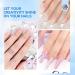 Saviland Acrylic Nail Brush Set - High Quality Synthetic Bristles with Blue Mermaid Princess Handle, 7 Sizes for Acrylic System Application - Size 4# to 16# - Blue 01 - Buy Online on SooperMarket.com