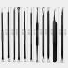 Geynutaly Blackhead Remover Pimple Popper Tool Kit 11 Pcs Pimple Extractor Tool Acne Kit for Blackhead - Buy Online on SooperMarket.com