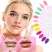 Lusofie 12 PCS Double-Sided Silicone Lip Scrub Brush Set - Exfoliating & Lightening for Men and Women - Buy Online on SooperMarket.com