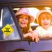 Bewudy 2 PCS Baby on Board Car Warning Sign - Elephant Design | Reusable Baby in Car Sticker with Suction Cups - Buy Online on SooperMarket.com