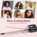 Curling Wand 9MM Thin Curling Iron Tight Curls for All Hair Types Tourmaline Ceramic Barrel 30-Second Heat-Up Long&Short Hair Culer Pro Curling Tongs Black - Buy Online on SooperMarket.com