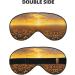 Buy SSIMOO Sunflower Field Sunset Soft Eye Mask | Breathable Eye Patch for Travel & Relaxation | Perfect Gift for Women - Buy Online on SooperMarket.com