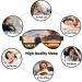 Aircraft Plane at Sunset Print Double-Sided Eye Mask Soft and Light Blocking for Enhancing Sleep Quality - Buy Online on SooperMarket.com