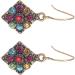 EXCEART 9 Pairs Bohemian Ethnic Earrings Rhinestone Earrings Retro Rhinestone Bohemian Jewelry Dangler Miss - Buy Online on SooperMarket.com