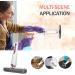 Mini Mop | Mini Portable Short Mop Self-Squeeze Glass Wiper | Hand Wash-Free Strong Absorbent Lazy Cleaning System for Desktops Windowpanes Tablewares White Suit*2 - Buy Online on SooperMarket.com