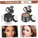 2Pcs Root Touch Up Powder Windproof & Sweatproof Hairline Powder for Women & Wen Natural Stain-Proof Hair Loss Concealer Hairline Powder for Thinning Hairline Light Brown & Black. Light Brown Black - Buy Online on SooperMarket.com
