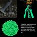 300 Colorful Fluorescent Stones - Bright Garden Pebbles for Walkways Aquariums & Lawn Decoration (Green 17x13mm) - Buy Online on SooperMarket.com