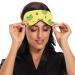 Haskirky Light Blocking Breathable Eye Mask for Adults - Adjustable for Travel, Yoga, Meditation - Cute Frog and Fruit Design - Buy Online on SooperMarket.com