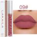 3Pcs Matte Liquid Lipstick Set - Long Lasting Waterproof Dark Red Lipsticks and Lip Gloss for Women - Buy Online on SooperMarket.com