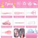 Baby Healthcare & Grooming Kit 7-in-1 | Nail Clipper, Brush, Comb, Scissors, File, Nasal Aspirator, Toothbrush | Pink Baby Safety Care Set - Buy Online on SooperMarket.com