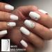 White Nail Polish - Nail Gel Polish - Quick Dry Nail Varnish - Long Lasting Chip Resistant Soak Off UV LED Nail Lamp Gel Polish Nail Art Manicure DIY Home - Buy Online on SooperMarket.com