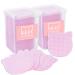 MEKK Lint Free Nail Wipes 400PCS Cat Shape Nail Polish Remover Wipes Super Absorbent Soft Non-Woven Fabric Lash Glue Wipes Cleaning Pad Cloth for Lash Extension & Nail Polish Bottle(PINK) 400PCS PINK
