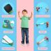 20 PCS Child Safety Wristband Bracelets - Reusable and Waterproof ID Bands for Boys and Girls | Adjustable Anti Lost Bracelets for Outdoor Activities - Buy Online on SooperMarket.com