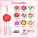 TGFIX 9PC Habbag Flower Wind Spiel - Unique Mother's Day Gift Flower Sunfage Crafts Tinker Gifts for Mama from Daughter - Buy Online on SooperMarket.com