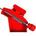 Adjustable Fletching Jig Tool for DIY Archery Arrows - Straight and Helix with Clamp in Red - Buy Online on SooperMarket.com