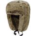 Unisex Faux Fur Trapper Hat - Winter Bomber Cap for Skiing & Hunting in Brown - Buy Online on SooperMarket.com
