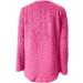 AMhomely Women's Plus Size V-Neck Teddy Fleece Hoodie | Double Fleece Casual Pullover with Pocket | Soft Winter Lounge Top in Hot Pink - Buy Online on SooperMarket.com