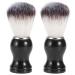 2 Pack Men's Shaving Brush Portable Soft Nylon Shaving Brush Beard Foam Brush for Wet Shaving Barber Shop Tool