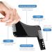 Beard Stencil & Comb Set - Perfect Beard Shaping Tool for Goat Beards Sideburns & Symmetrical Contours | 2 Pieces in Brown & Black - International Shipping Available - Buy Online on SooperMarket.com