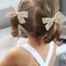 4Pcs Velvet Bow Hair Clips for Girls & Women - Christmas Hair Accessories (4 Colors) - Buy Online on SooperMarket.com