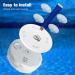 Pool Lights Shower Light Pond Lights Rechargeable Submersible LED Lights Spa Lights for Hot Tub LED Pool Light for Above Ground Pool Decorations Outdoor Waterproof 1 Pack 3.3'' - Buy Online on SooperMarket.com