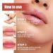 KIMIEYE 6Pcs Color Changing Lip Gloss Set | Long Lasting & Moisturizing | Hydrating Lip Oil | Waterproof Lip Balm | 0.4 fl oz (SET C) - Buy Online on SooperMarket.com