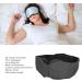 3D Contoured Sleep Eye Patch Light Blocking Memory Cotton Eye Pad with Adjust Strap for Deeper Relaxation - Buy Online on SooperMarket.com